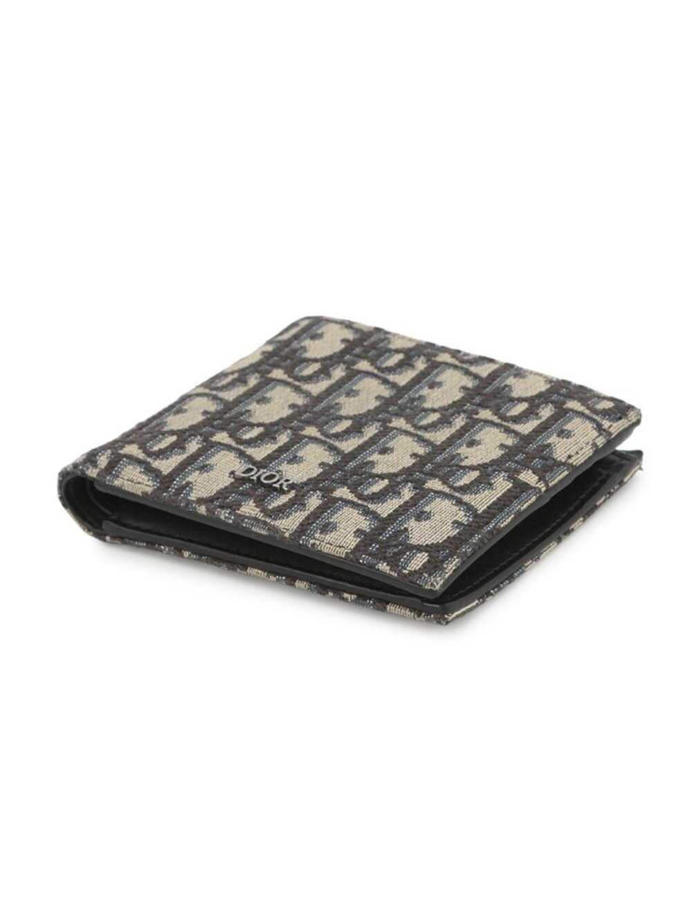 Dior Bifold Wallet Oblique with Coin Case Canvas Trotter - Picture 2 of 10